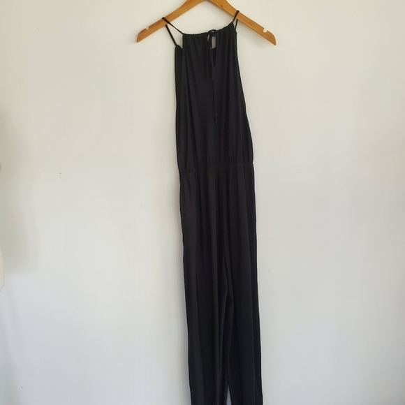 Eilly Bazar Black Split Leg Jumpsuit - Picture 6 of 9